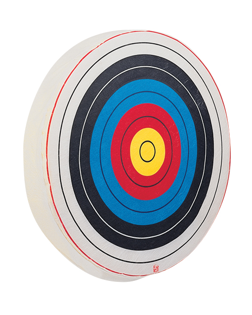 Bear Archery Foam Target for Use with Adult and Traditional Bows and 10 Ring Face Included – 48"_1